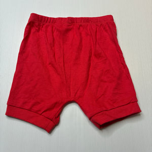 Unisex Target, red pyjama shorts / bottoms, GUC, size 2,  