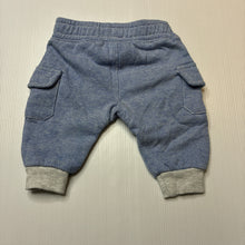 Load image into Gallery viewer, Boys Dymples, fleece lined pants / bottoms, elasticated, EUC, size 000,  