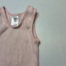 Load image into Gallery viewer, Girls Target, pink ribbed cotton singlet top, EUC, size 0,  