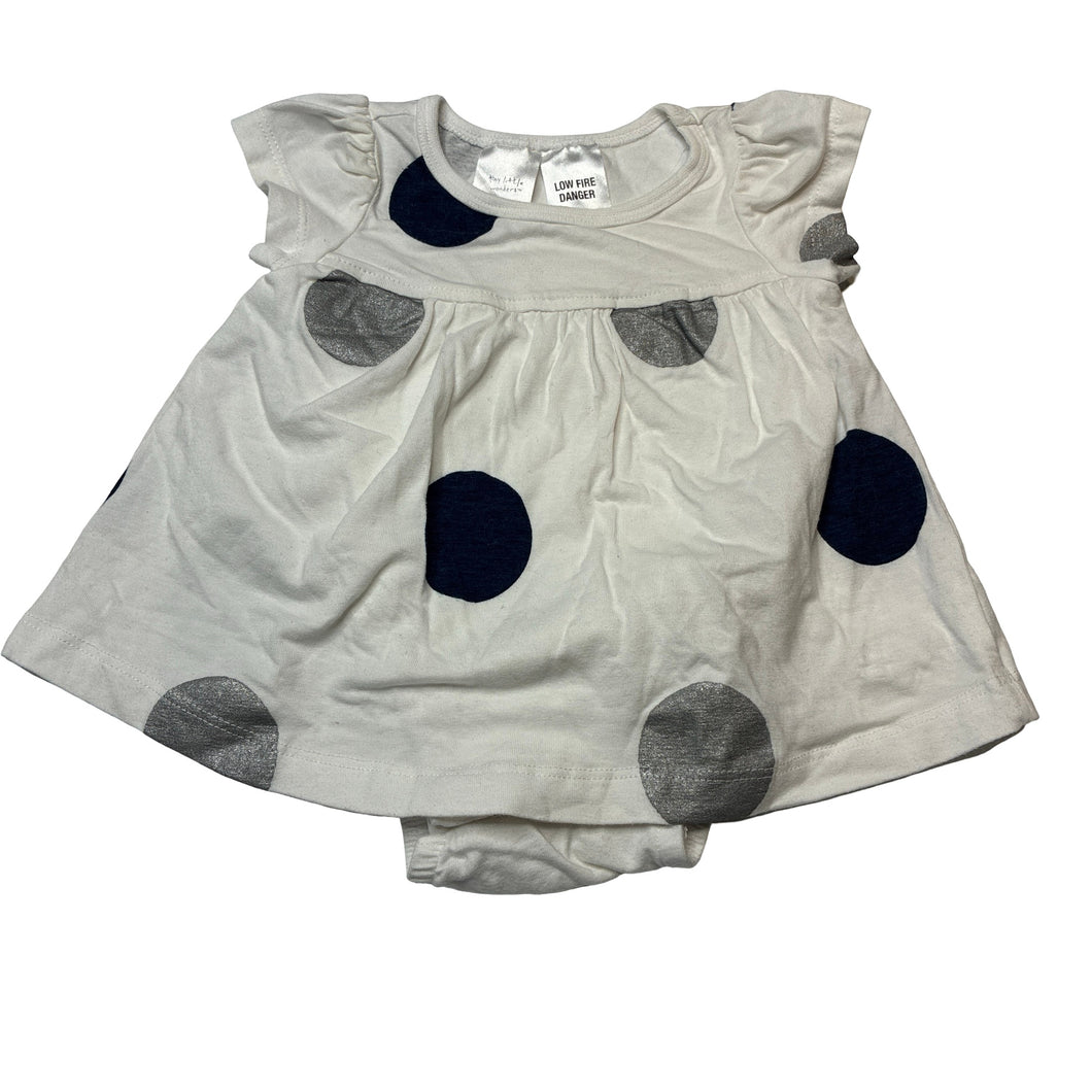 Girls Tiny Little Wonders, stretchy romper, FUC, size 000,  