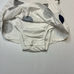 Girls Tiny Little Wonders, stretchy romper, FUC, size 000,  