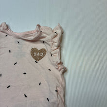 Load image into Gallery viewer, Girls Cotton On, pink cotton top, dad, GUC, size 000,  