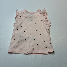 Load image into Gallery viewer, Girls Cotton On, pink cotton top, dad, GUC, size 000,  