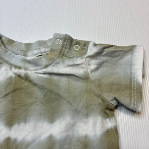 Boys Baby Berry, tie dyed cotton tee / top, GUC, size 00,  