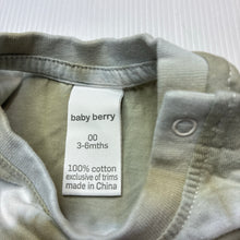 Load image into Gallery viewer, Boys Baby Berry, tie dyed cotton tee / top, GUC, size 00,  