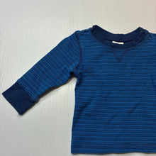 Load image into Gallery viewer, Boys Target, blue cotton long sleeve top, GUC, size 000,  
