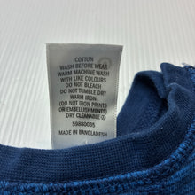 Load image into Gallery viewer, Boys Target, blue cotton long sleeve top, GUC, size 000,  
