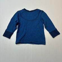 Load image into Gallery viewer, Boys Target, blue cotton long sleeve top, GUC, size 000,  