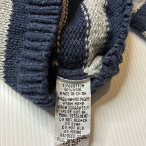 Boys Jack & Milly, knitted cotton / wool zip hoodie sweater, GUC, size 00,  