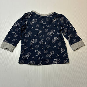 Boys Target, cotton long sleeve top, GUC, size 00,  