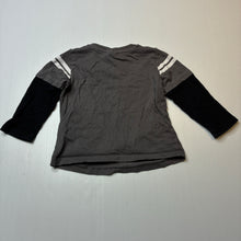 Load image into Gallery viewer, Boys DC Comics, Batman cotton long sleeve tee / top, GUC, size 1,  