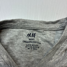 Load image into Gallery viewer, Boys H&amp;M, grey marle tee / top, GUC, size 2,  