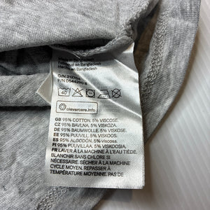 Boys H&M, grey marle tee / top, GUC, size 2,  