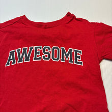 Load image into Gallery viewer, Boys Anko, red cotton tee / top, EUC, size 4,  