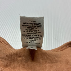 Girls Target, organic cotton bodysuit / romper, GUC, size 1,  