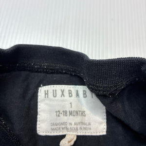 Unisex HUX BABY, organic cotton tee / top, FUC, size 1,  