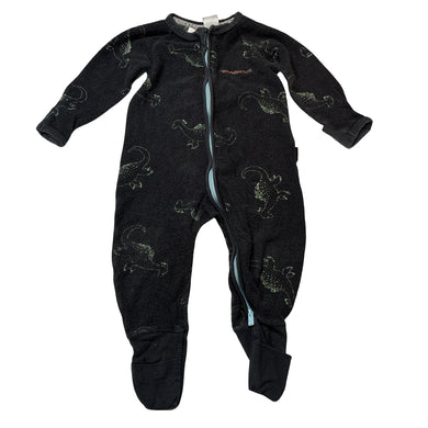 Boys Bonds, terry zip wondersuit / zippy / romper, wash fade, FUC, size 0,  