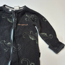 Load image into Gallery viewer, Boys Bonds, terry zip wondersuit / zippy / romper, wash fade, FUC, size 0,  