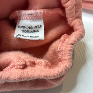 Girls SUNNY & BEAU, fleece lined hoodie sweater romper, GUC, size 00,  