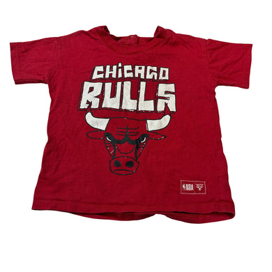 Boys Cotton On, NBA Chicago Bulls cotton tee / top, FUC, size 2,  