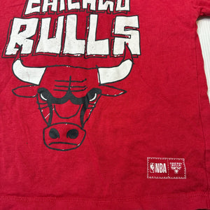 Boys Cotton On, NBA Chicago Bulls cotton tee / top, FUC, size 2,  