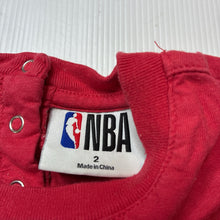 Load image into Gallery viewer, Boys Cotton On, NBA Chicago Bulls cotton tee / top, FUC, size 2,  