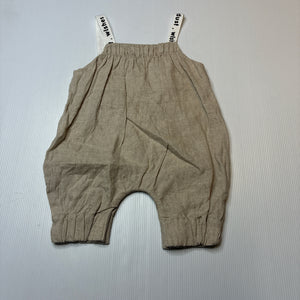 Unisex Tanwa, lightweight cotton romper, EUC, size 3 months,  