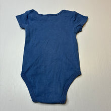 Load image into Gallery viewer, Boys Pekkle, cotton bodysuit / romper, lion, GUC, size 0,  