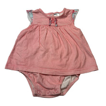 Load image into Gallery viewer, Girls Target, striped cotton romper, GUC, size 00,  