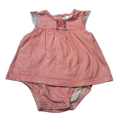 Girls Target, striped cotton romper, GUC, size 00,  
