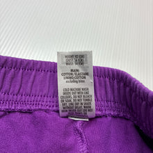 Load image into Gallery viewer, Girls Bonds, purple stretchy shorts, elasticated, EUC, size 2,  