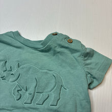 Load image into Gallery viewer, Boys Dymples, cotton tee / top, rhino, GUC, size 00,  