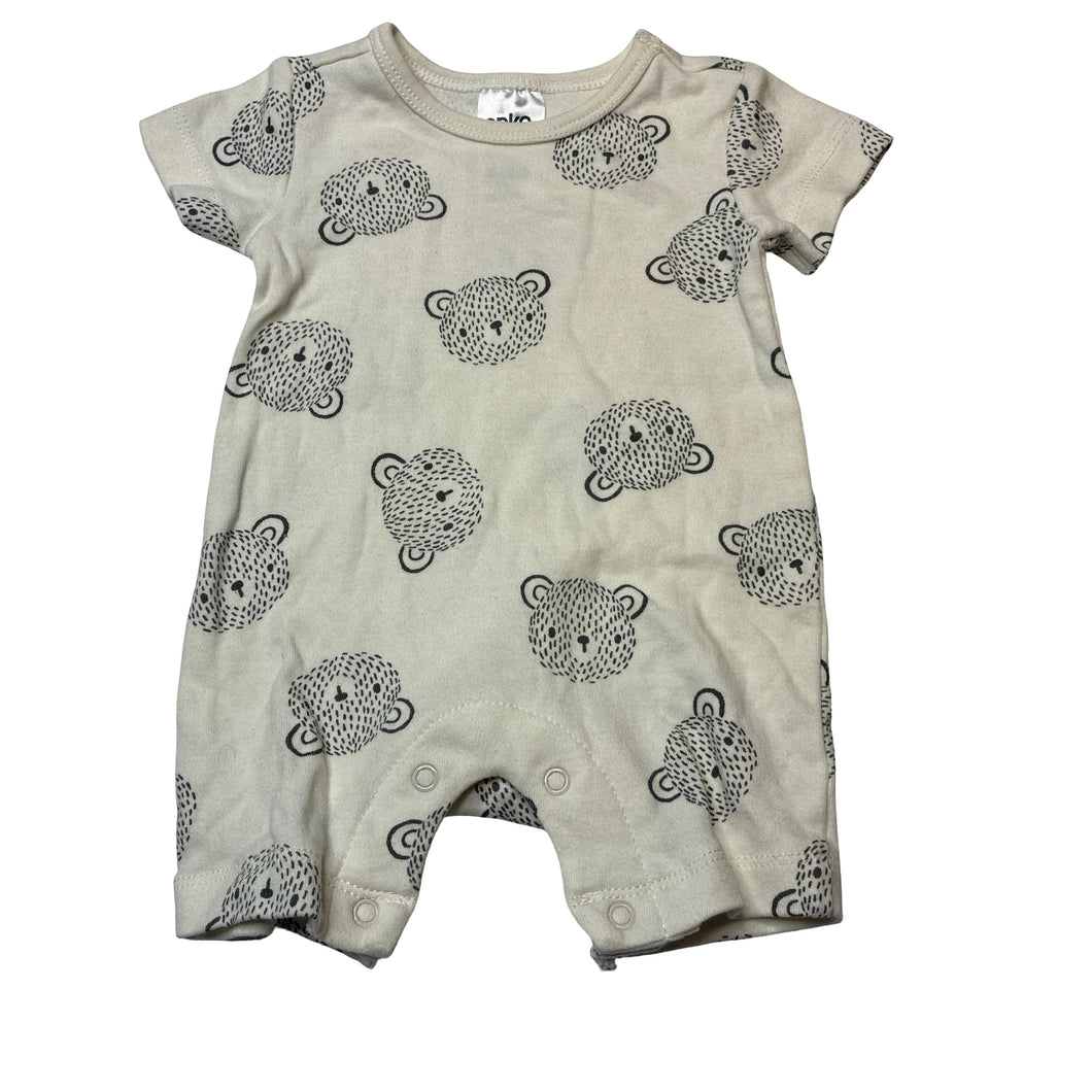 Unisex Anko, soft feel cotton romper, EUC, size 0000,  