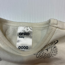 Load image into Gallery viewer, Unisex Anko, soft feel cotton romper, EUC, size 0000,  