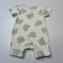 Load image into Gallery viewer, Unisex Anko, soft feel cotton romper, EUC, size 0000,  