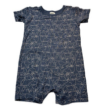 Load image into Gallery viewer, Unisex Anko, soft cotton romper, elephants, EUC, size 1,  