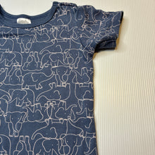 Load image into Gallery viewer, Unisex Anko, soft cotton romper, elephants, EUC, size 1,  