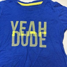 Load image into Gallery viewer, Boys B Collection, blue cotton tee / top, GUC, size 1,  