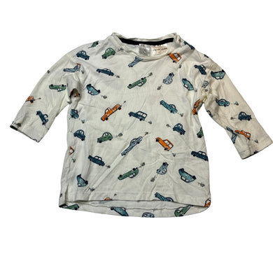 Boys H&M, soft feel lightweight cotton long sleeve top, GUC, size 1,  