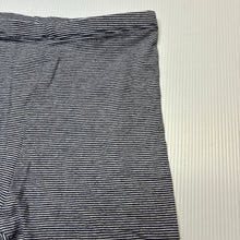 Load image into Gallery viewer, Unisex Target, navy stripe stretchy leggings / bottoms, GUC, size 1,  