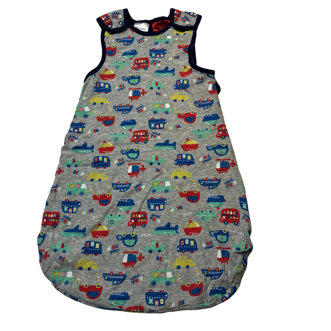 Boys Dymples, lightweight cotton sleeping bag, EUC, size 000,  