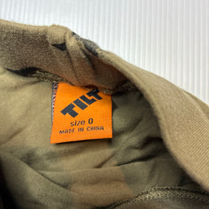 Boys Tilt, khaki stretchy leggings / bottoms, GUC, size 0,  