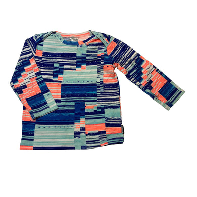 Unisex Bonds, colourful stretchy long sleeve tee / top, EUC, size 0,  