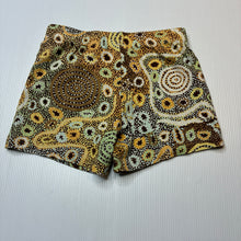 Load image into Gallery viewer, Unisex WARLUKURLANGU ARTISTS, cotton pyjama shorts / bottoms, EUC, size 1,  