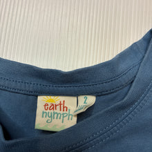 Load image into Gallery viewer, Boys Earth Nymph, cotton tee / top, shark, GUC, size 2,  