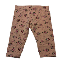 Load image into Gallery viewer, Girls Mango, floral stretchy leggings / bottoms, GUC, size 0,  