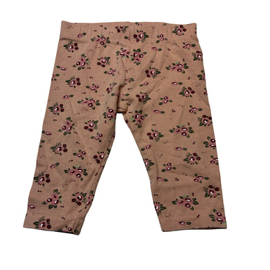Girls Mango, floral stretchy leggings / bottoms, GUC, size 0,  