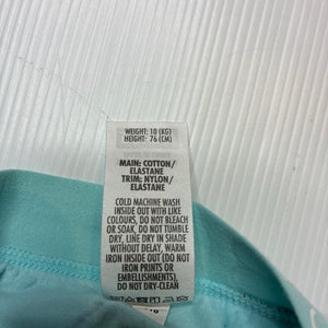 Unisex Bonds, stretchy leggings / bottoms, sharks, FUC, size 0,  