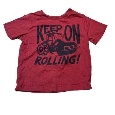 Boys KID, cotton tee / top, tractor, EUC, size 2,  