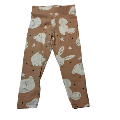 Girls Nutmeg, stretchy leggings / bottoms, GUC, size 1,  